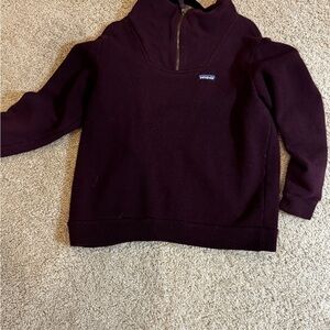 Patagonia Burgundy Pullover Sweater